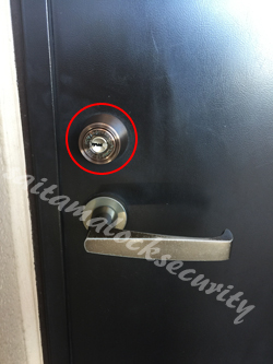 マンションMIWA鍵交換